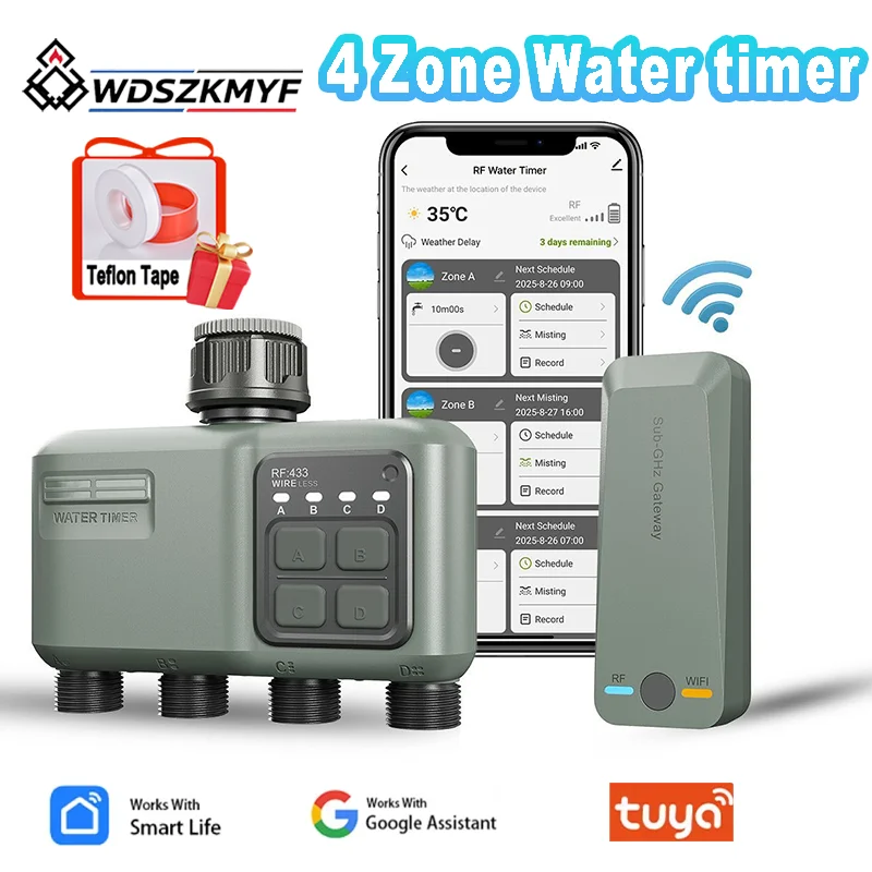 Smart Garden Monitoring System - Plant Self Watering System WiFi Smart