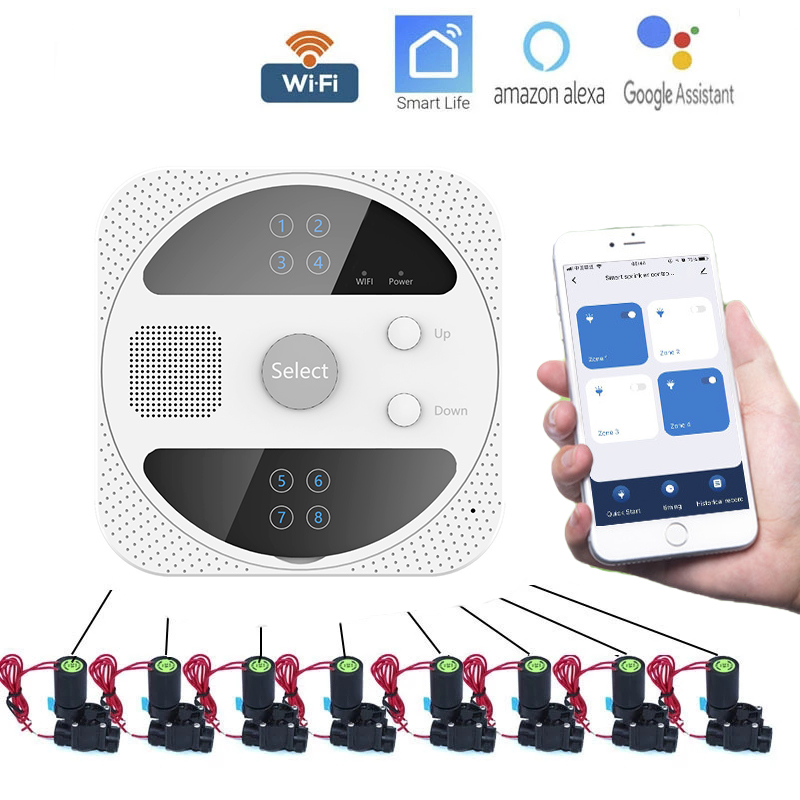 Smart Garden Monitoring System - WIFI Smart Watering Timer Garden Irrigation