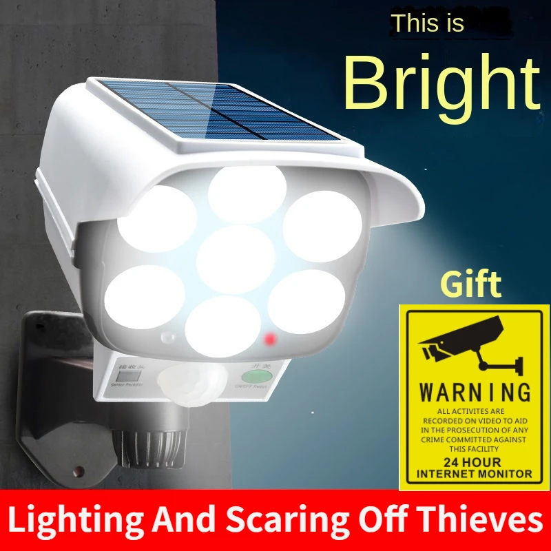 Smart Zen Garden - Outdoor Solar Light Motion Sensor Security