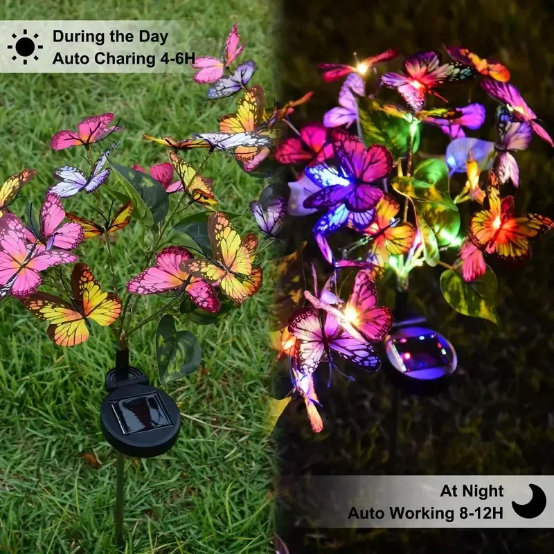 Solar LED Butterfly Garden Lig - Smart Zen Garden recension och pris