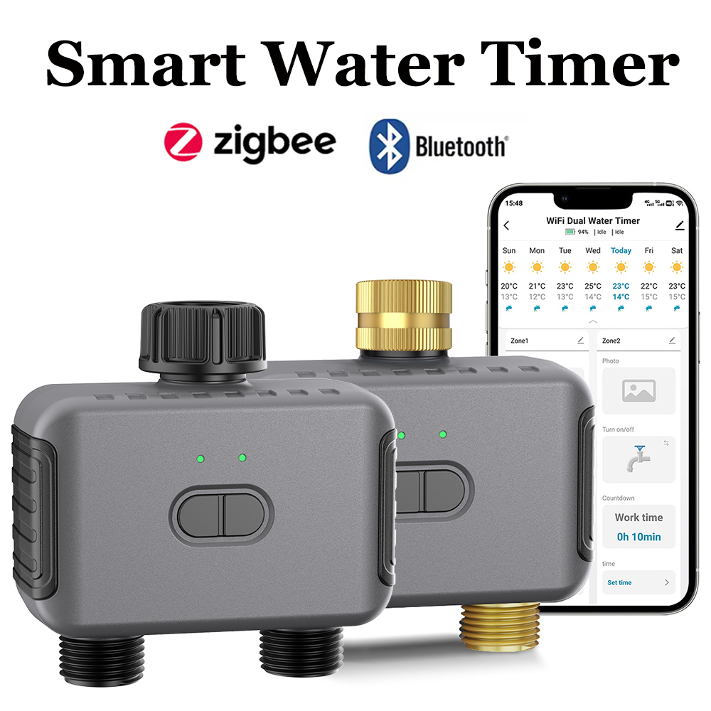 Tuya Smart Water Timer Zigbee/ - Smart Garden System recension och pris