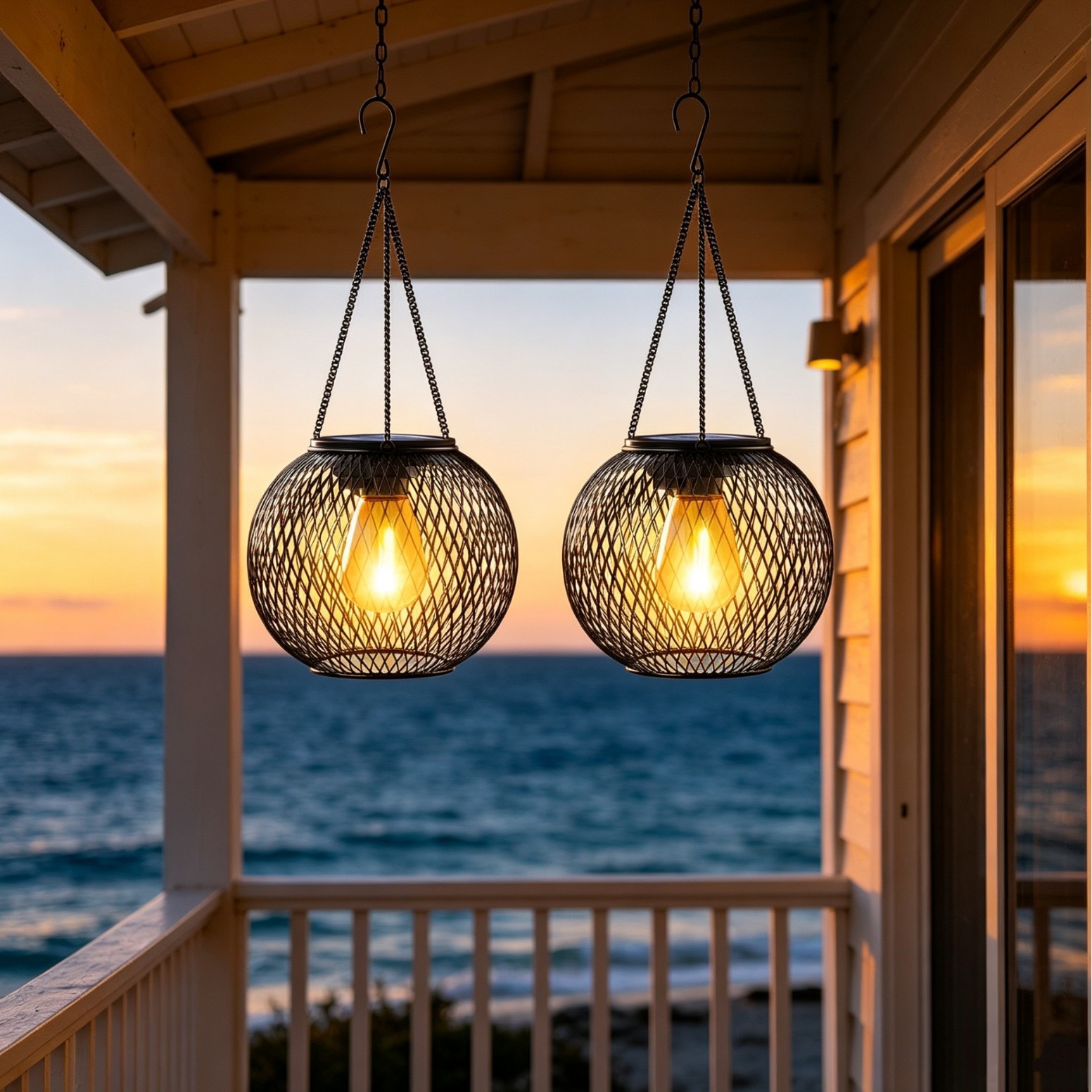 Solar Powered LED Hanging Floo - Smart Zen Garden recension och pris