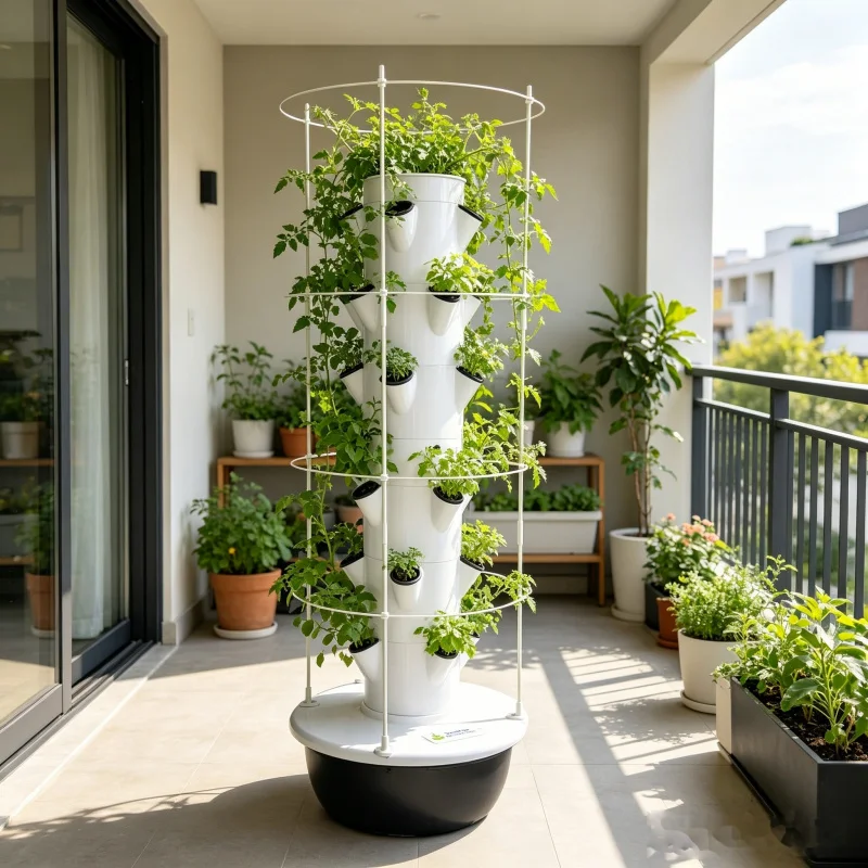 9 Layer Aeroponic Hydroponic V - Smart Garden Trellis recension och pris