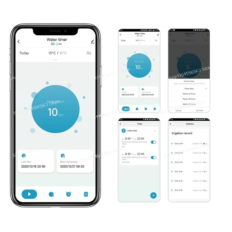 Smart WiFi Garden Watering Tim - Smart Garden Valve recension och pris