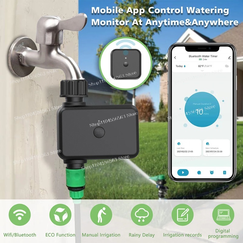 Smart WiFi Garden Watering Tim - Smart Garden Valve recension och pris