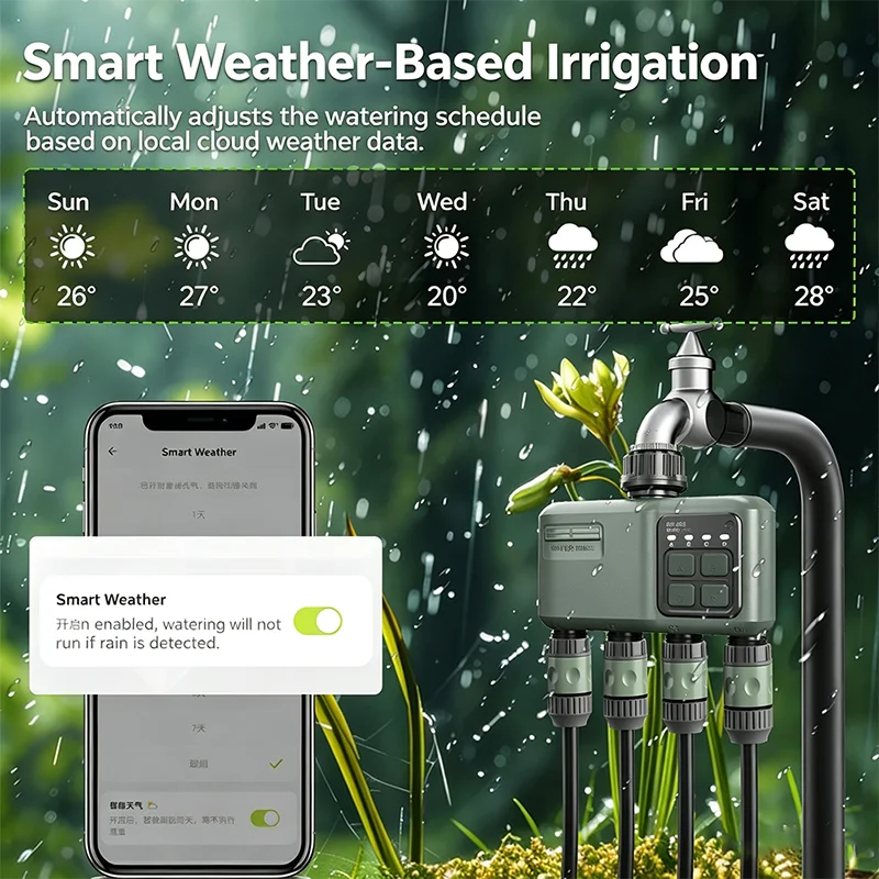 Plant Self Watering System WiF - Smart Garden Monitoring System recension och pris