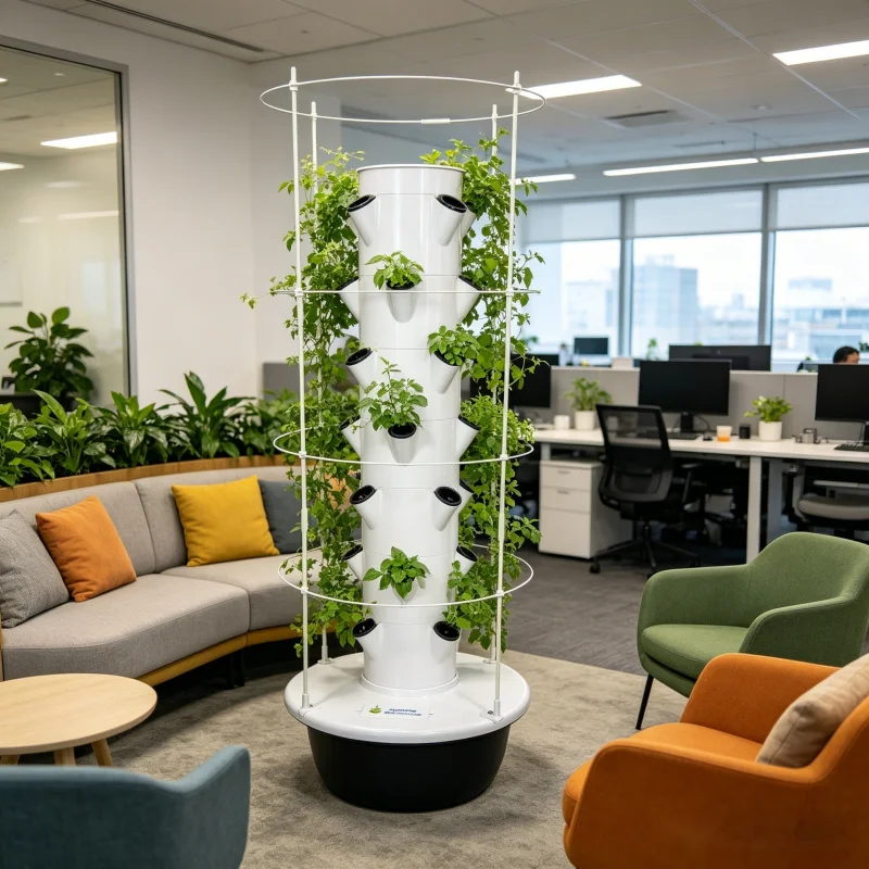 9 Layer Hydroponic Tower Garde - Smart Garden Trellis recension och pris