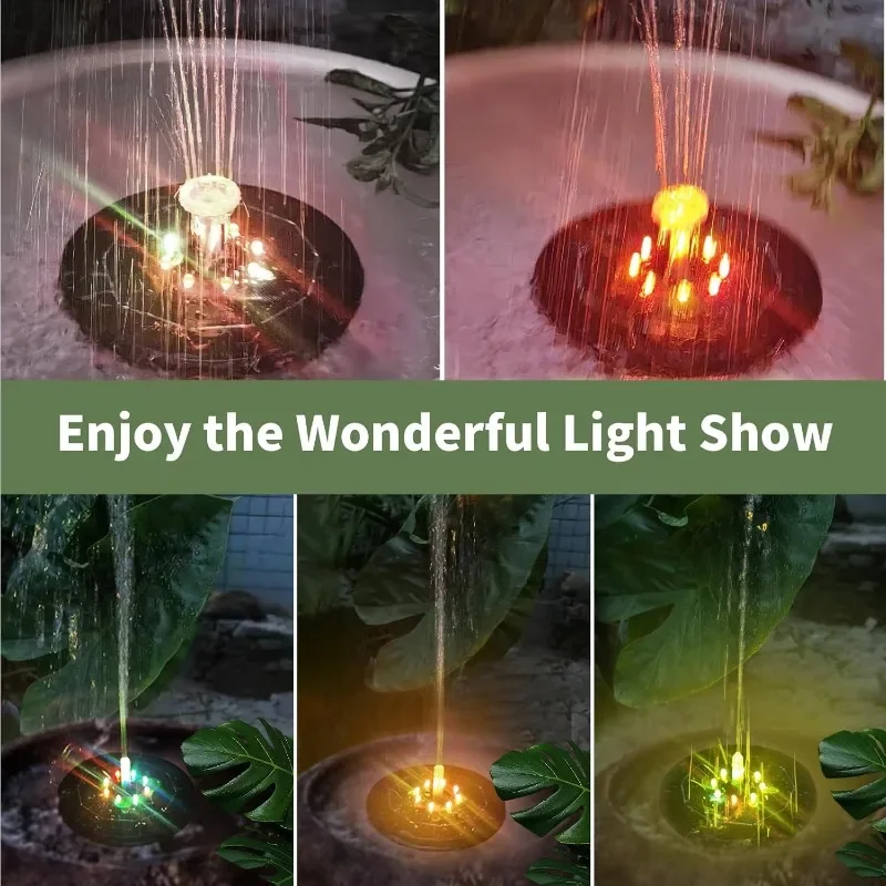 Fountain Light 7 Colors LED Li - Smart Zen Garden recension och pris