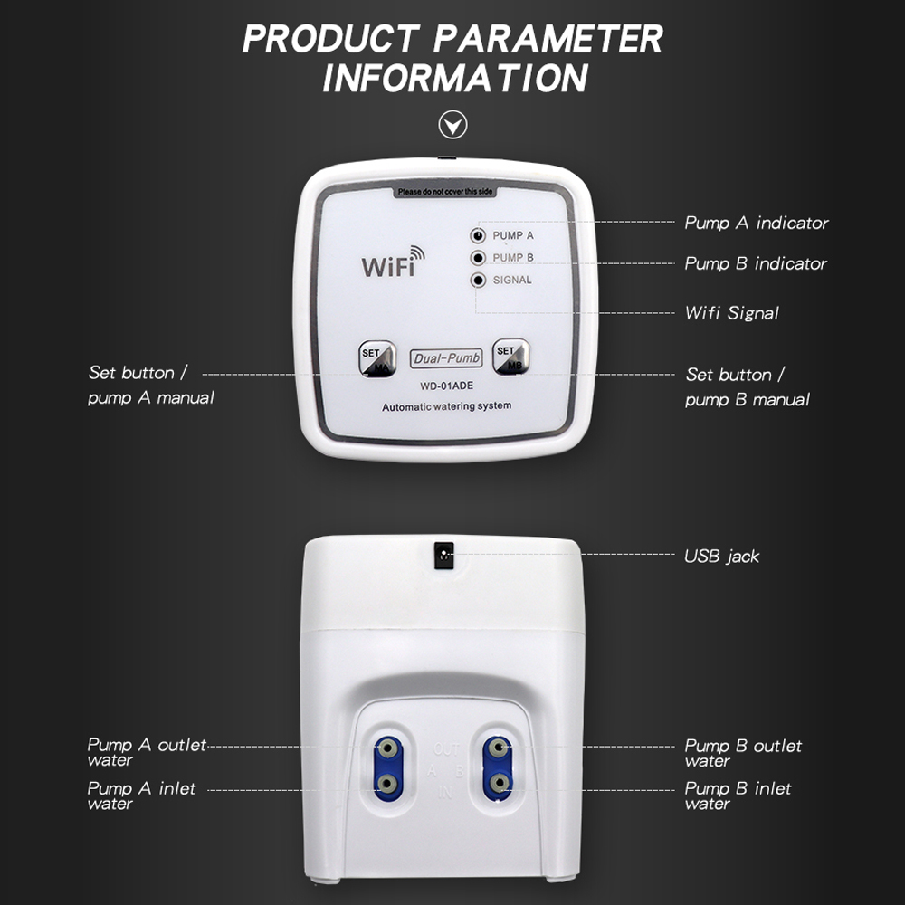 WIFI Intelligent Watering Devi - Smart Garden Click And Grow recension och pris