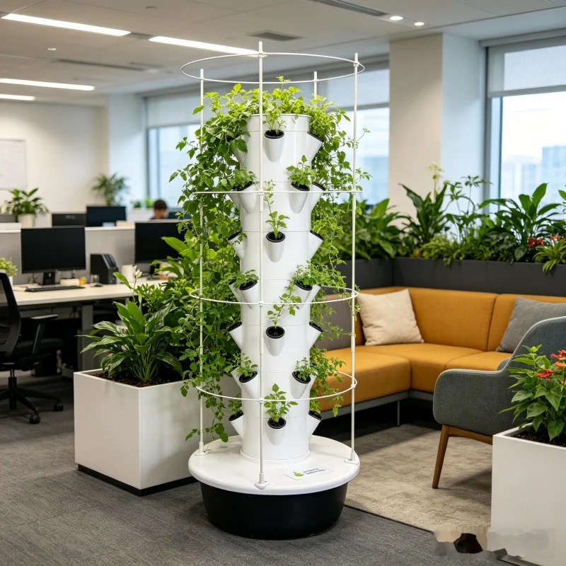 9 Layer Hydroponic Tower Indoo - Smart Garden Trellis recension och pris