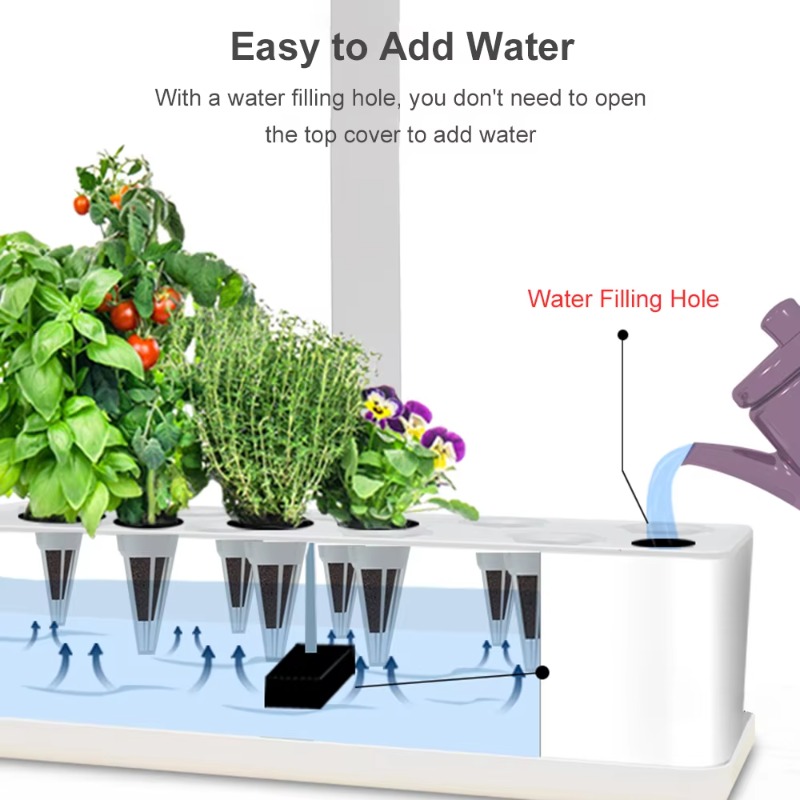 9 Pods Smart Hydroponics Growi - Smart Garden System recension och pris