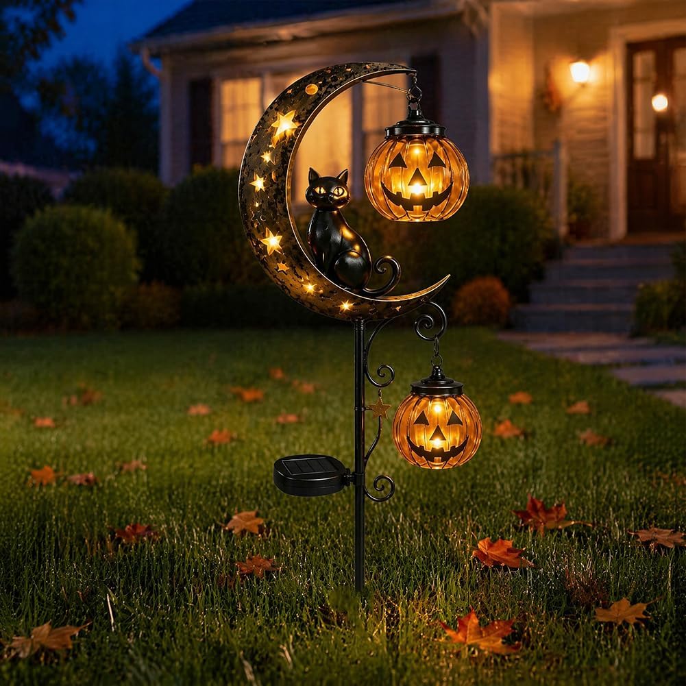 Solar Halloween Black Cat & Pu - Smart Zen Garden recension och pris