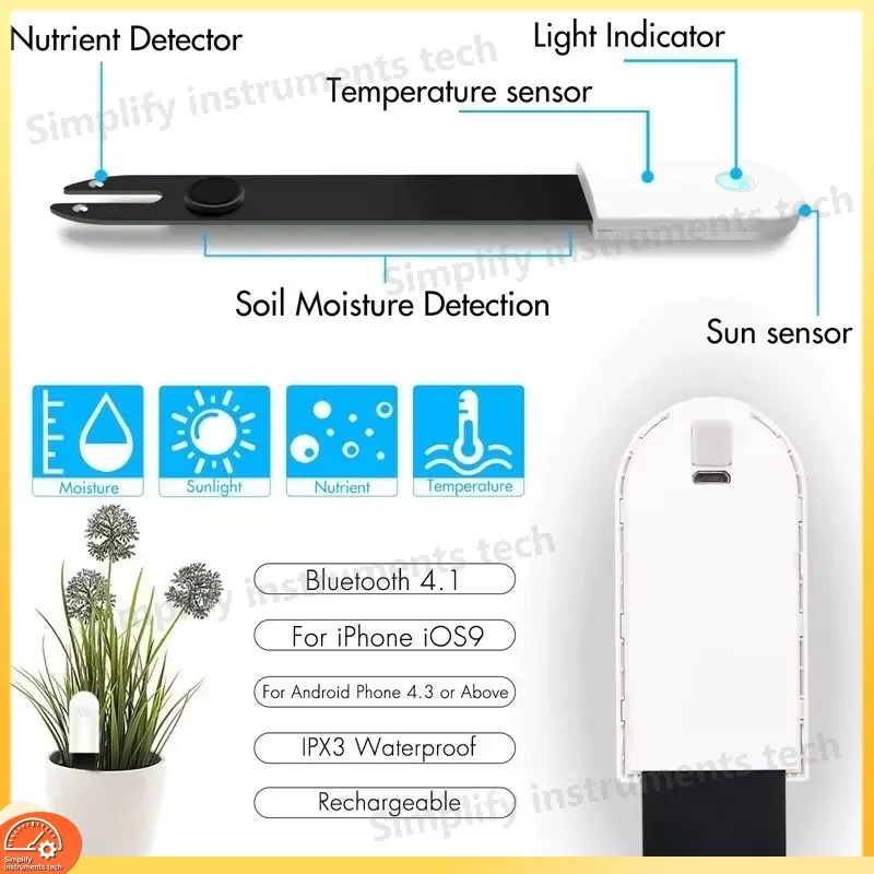 Smart Soil Moisture Sensor Tem - Smart Garden Monitoring System recension och pris