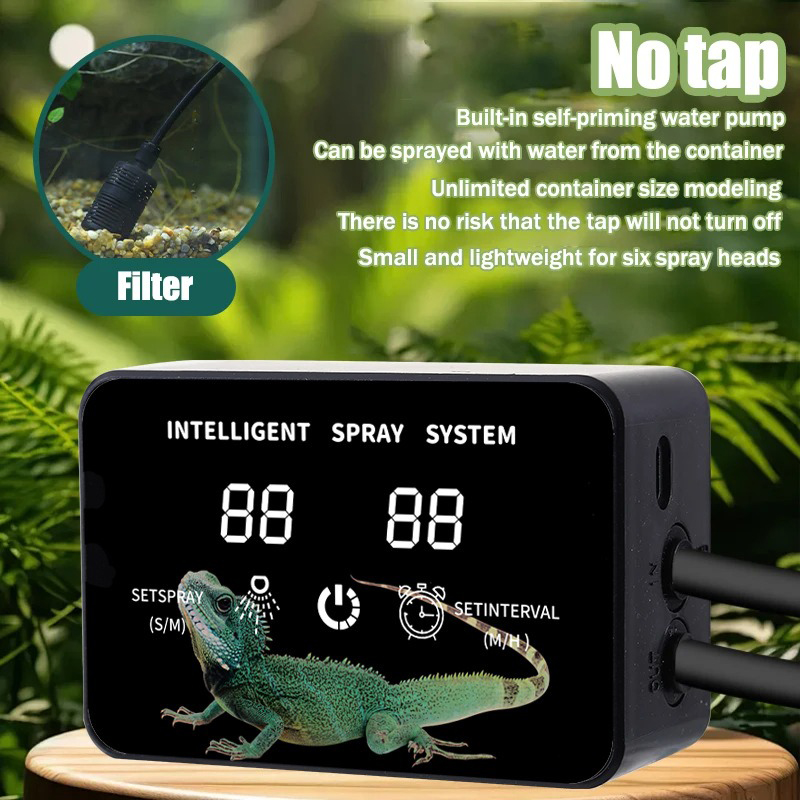 Intelligent Reptile Spray Irri - Smart Garden Click And Grow recension och pris