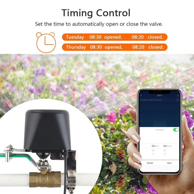 Smart WiFi Water Valve Zigbee  - Smart Garden Valve recension och pris