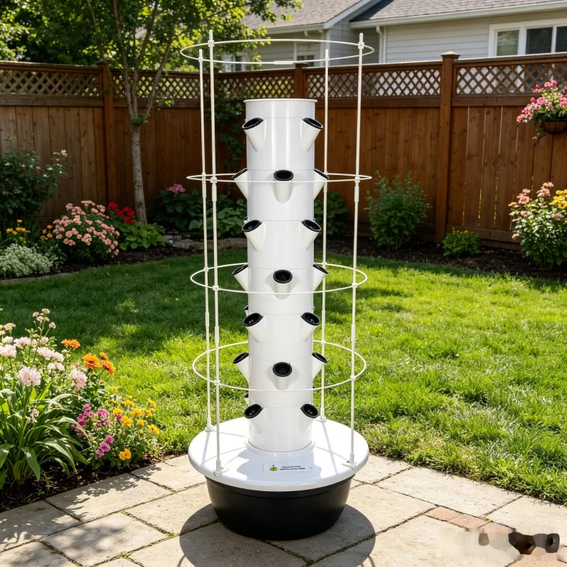 9 Layer Hydroponic Tower Garde - Smart Garden Trellis recension och pris