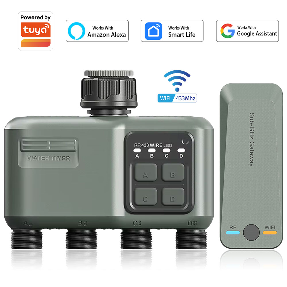 4 Outlet Programmable Water Ti - Smart Garden Hose recension och pris
