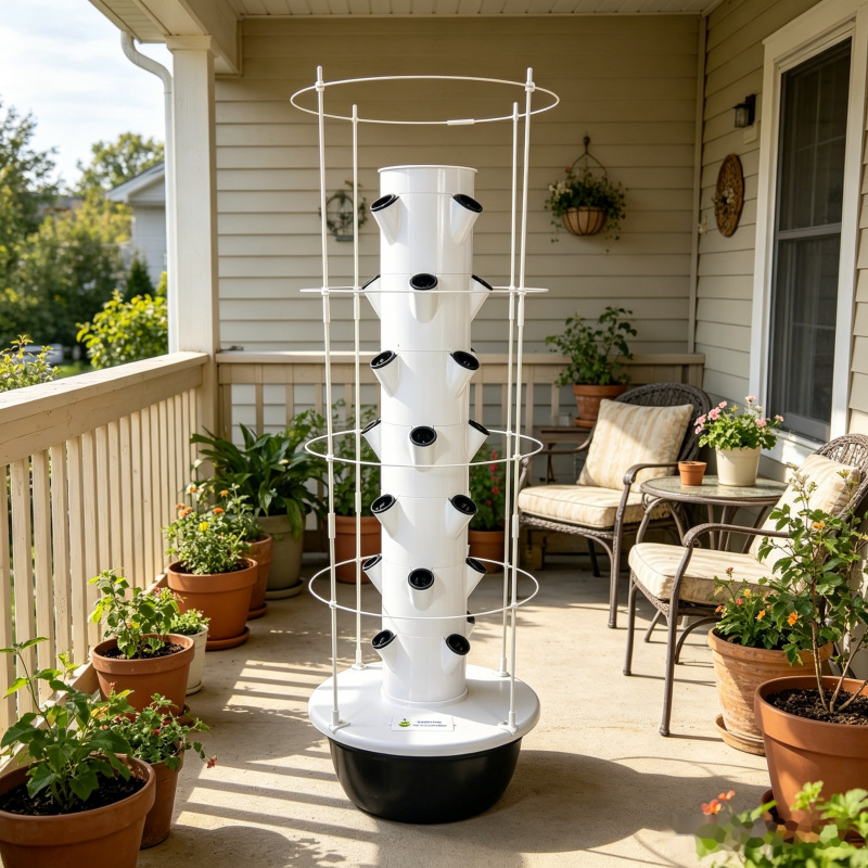 7 Layers Vertical Hydroponic T - Smart Garden Trellis recension och pris