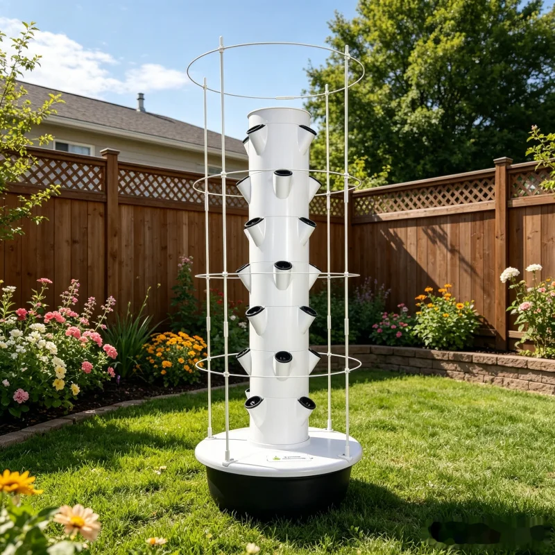 7 Layers Vertical Hydroponic T - Smart Garden Trellis recension och pris