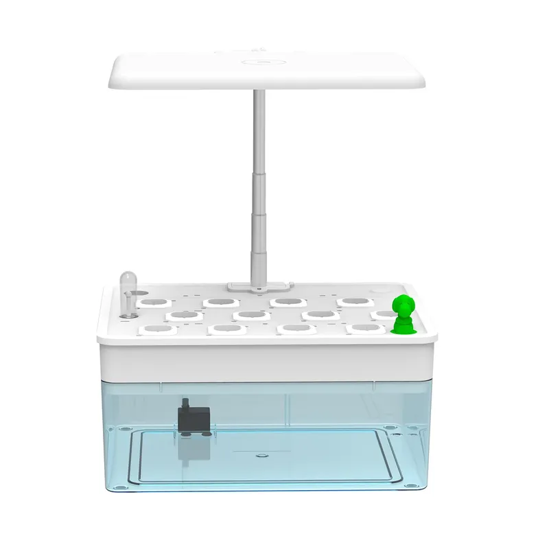 12 Pod Hydroponic System Acryl - Aquaponics Home Kit recension och pris