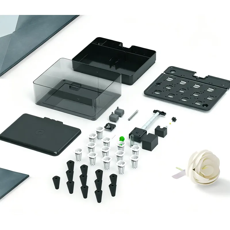 12 Pod Hydroponic System Acryl - Aquaponics Home Kit recension och pris