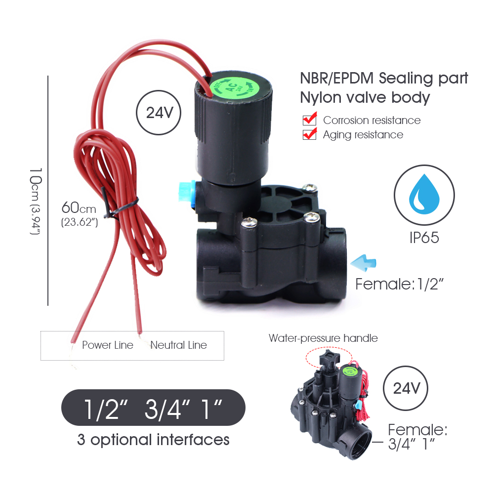 Garden Hose Solenoid Valve Con - Smart Garden Monitoring System recension och pris