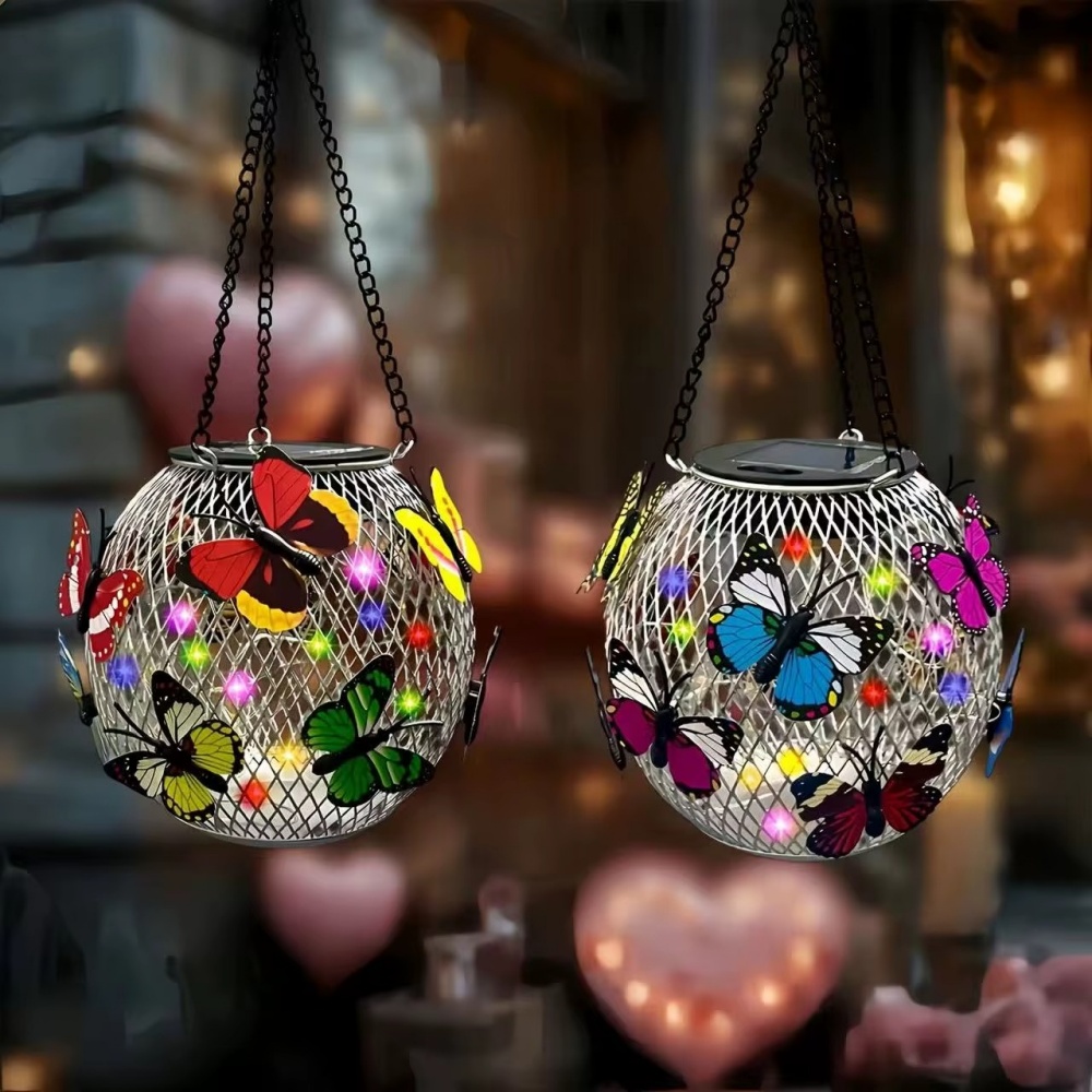 Solar Lantern Iron Art Outdoor - Smart Zen Garden recension och pris